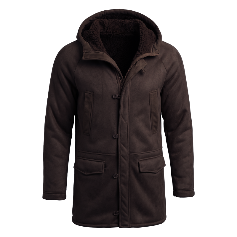 New Men's Faux Fur Lined Hoode - Outdoor Hunting Fleece review and price