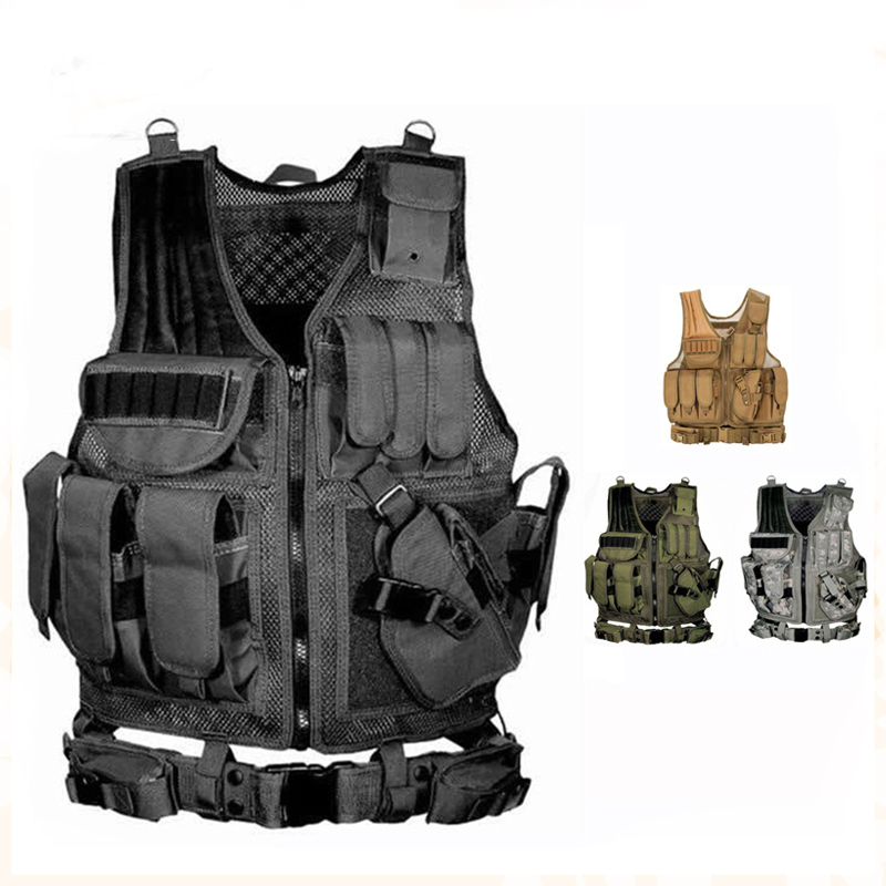 Adjustable Molle Tactical Vest - Outdoor Hunting Fleece review and price