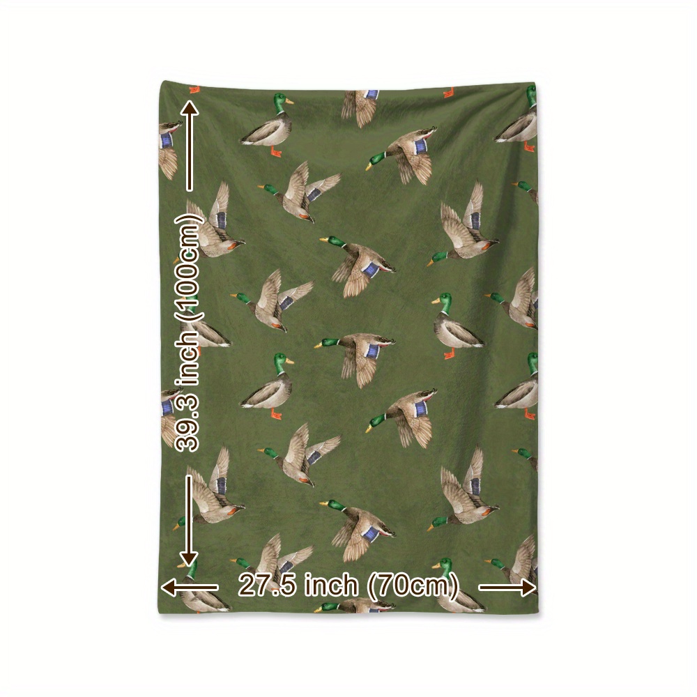 Mallard Duck Fleece Blanket Hu - Outdoor Hunting Gifts review and price