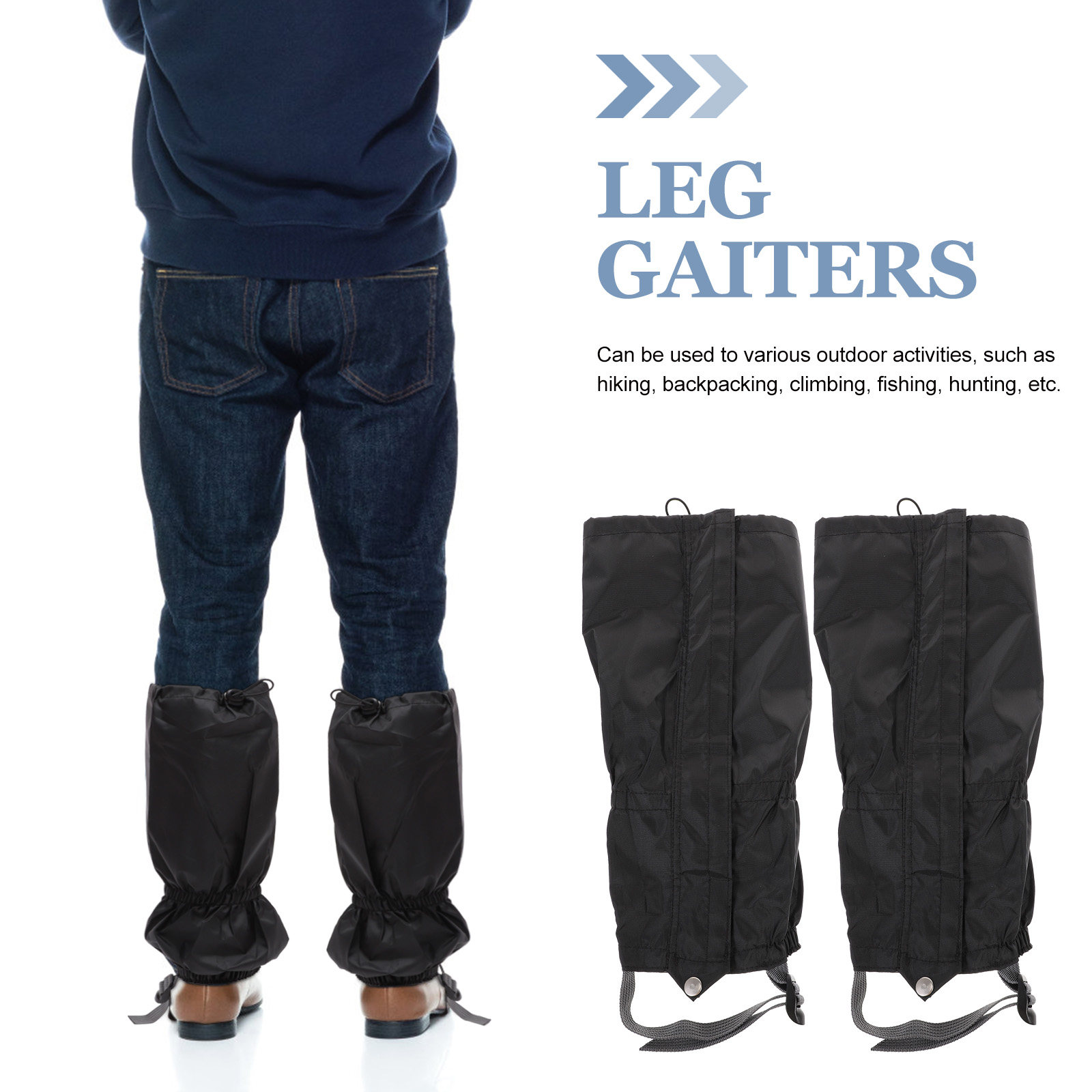 2Pcs Rugged Outdoor Leg Gaiter - Hunting Fishing Outdoor review and price