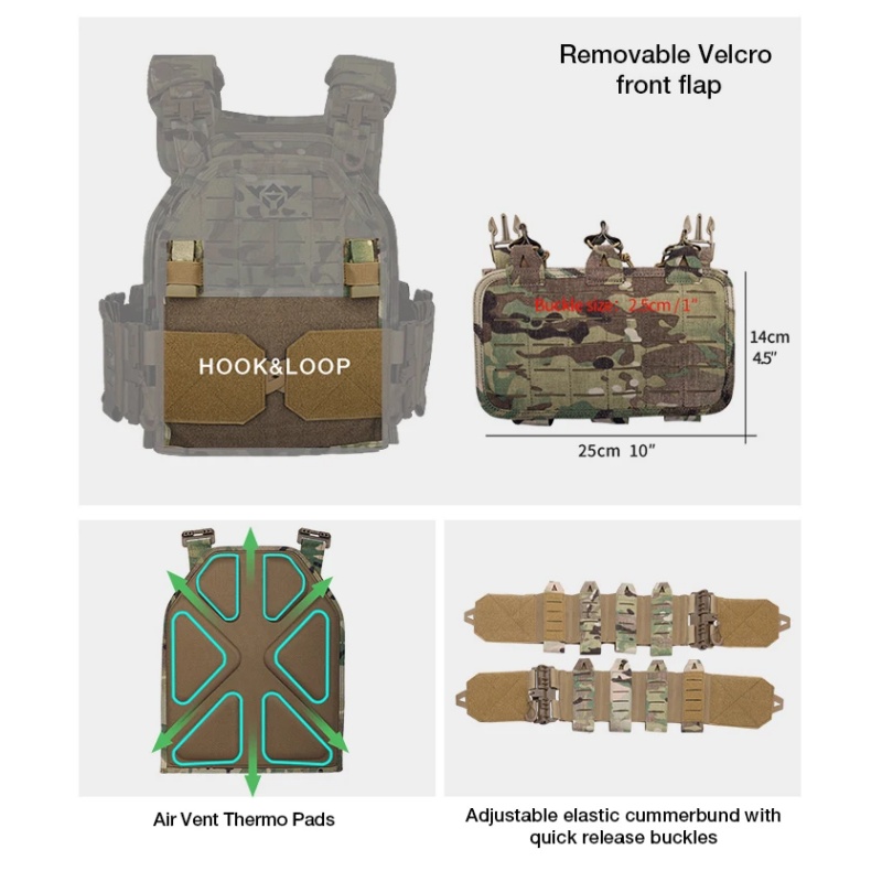 YAKEDA Tactical Vest 6094 Fast - Hunting Outdoor Gear review and price