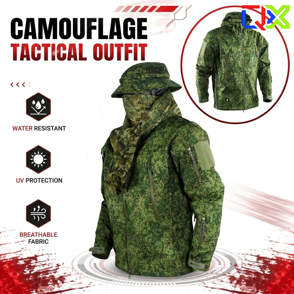 QX EMR Digital Flora Camo Tact - Outdoor Hunting Fleece review and price