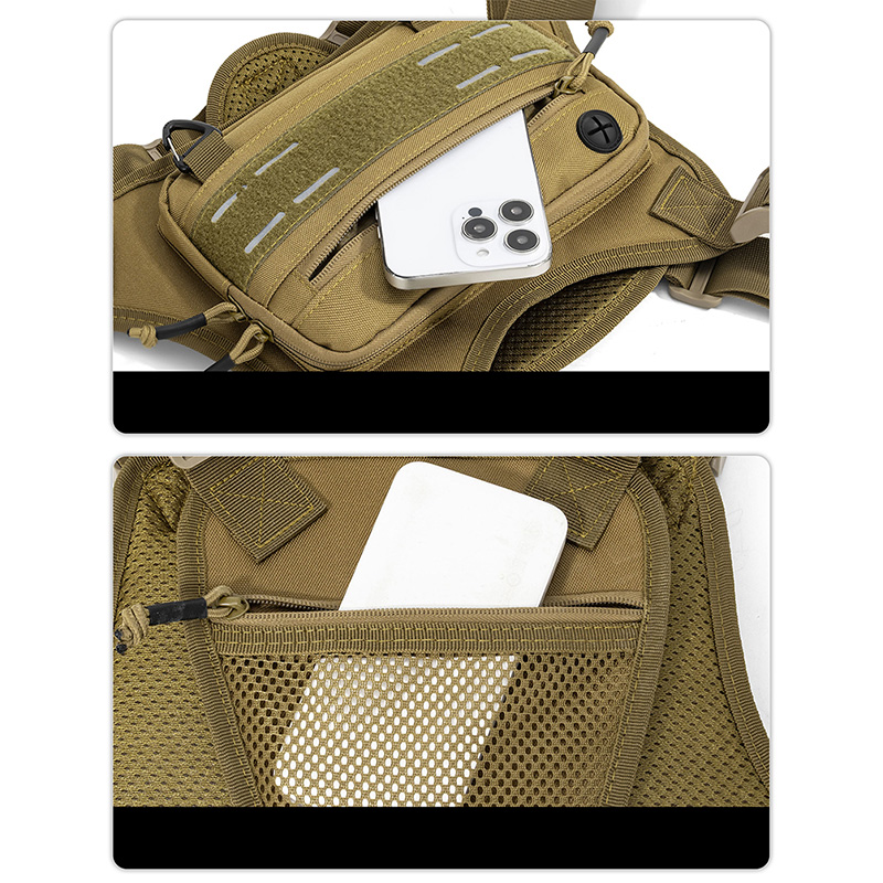 Tactical Front Chest Rig Bag V - Hunting Outdoor Gear review and price