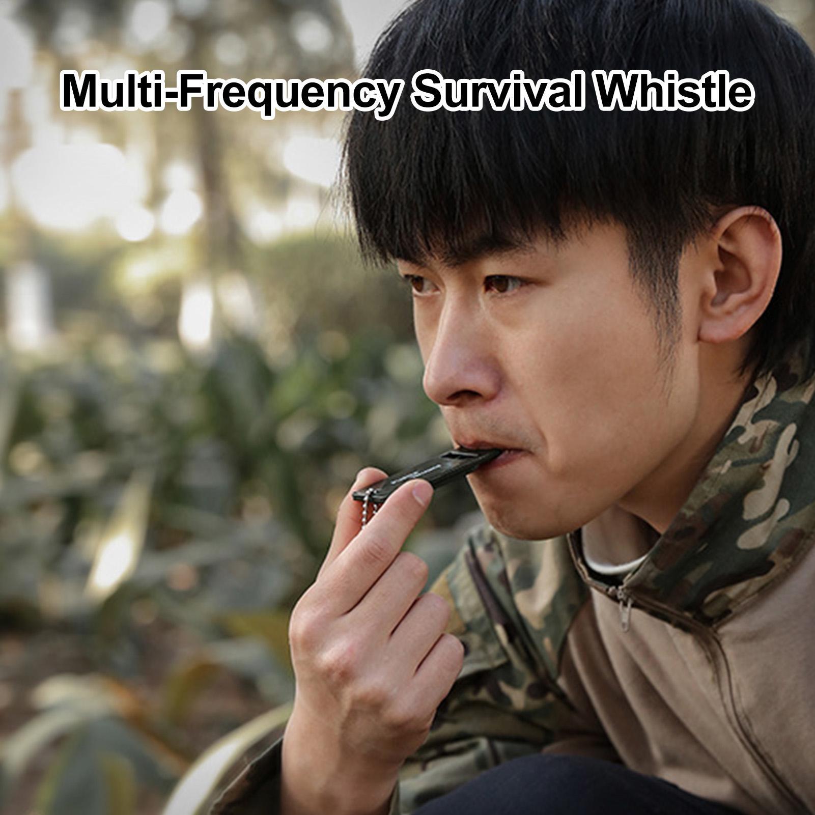 1PCS 3-Frequency Whistle High  - Hunting Outdoor Gear review and price