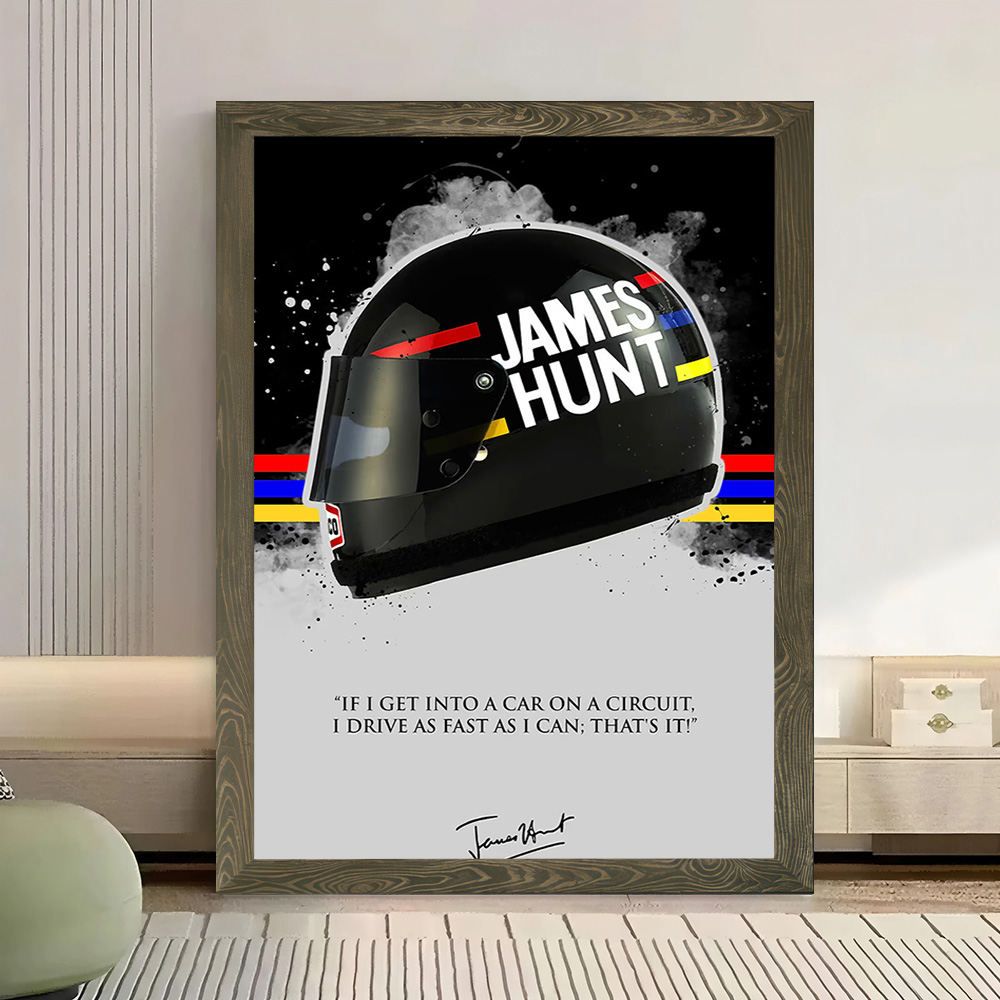 JAMES HUNT Quote Printed Canva - Outdoor Hunting Toys review and price
