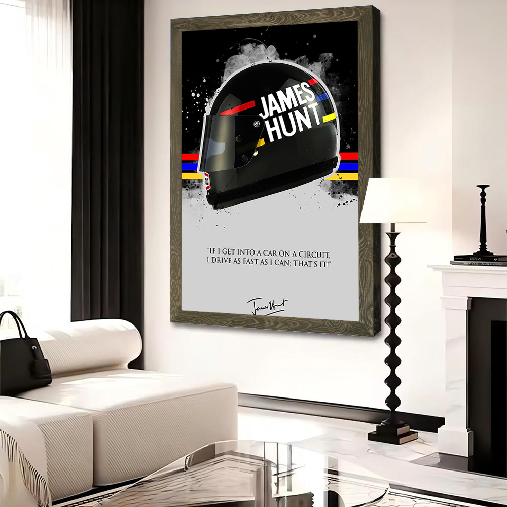 JAMES HUNT Quote Printed Canva - Outdoor Hunting Toys review and price