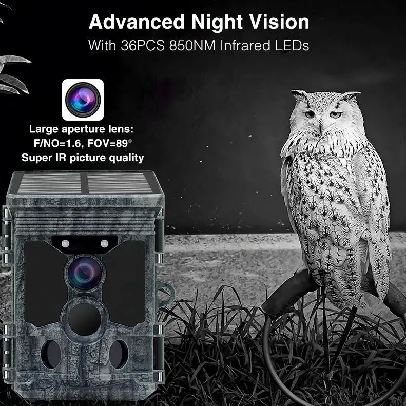 New Technology 4K Solar Panel  - Outdoor Hunting Videos review and price