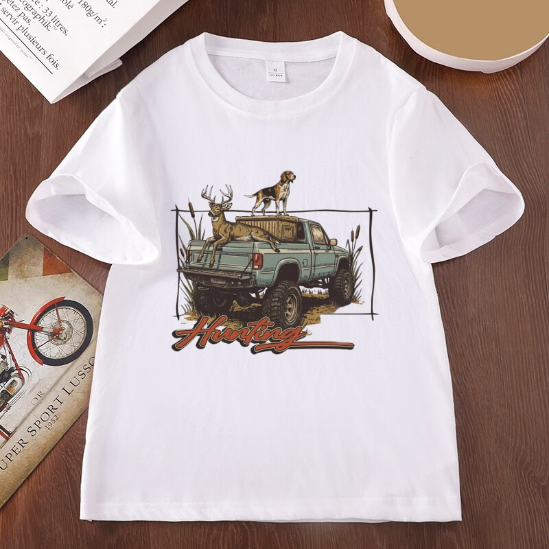 Hunting T Shirt Deer Hunting T - Hunting Dog Outdoor review and price