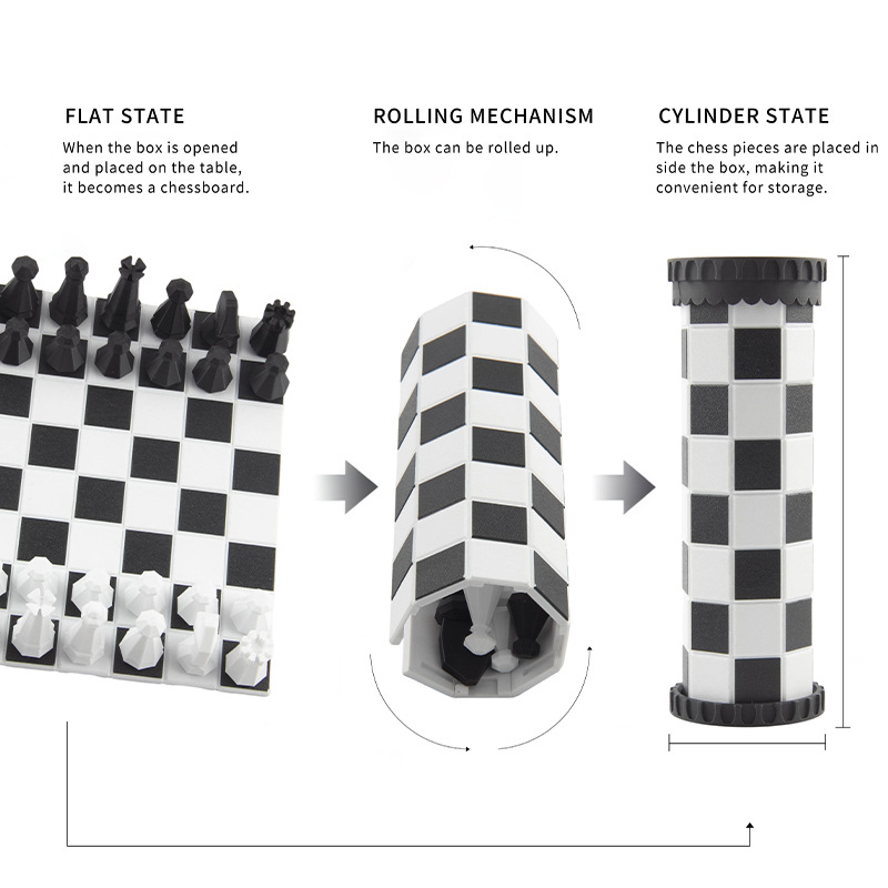 2 in 1 Portable Chess Game Set - Outdoor Hunting Toys review and price