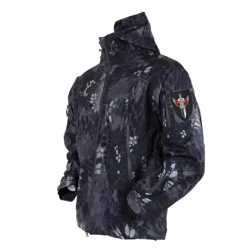 5XL 6XL CP Camouflage Soft She - Outdoor Hunting Fleece review and price