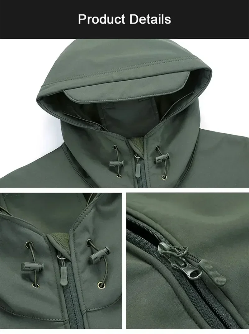5XL 6XL CP Camouflage Soft She - Outdoor Hunting Fleece review and price